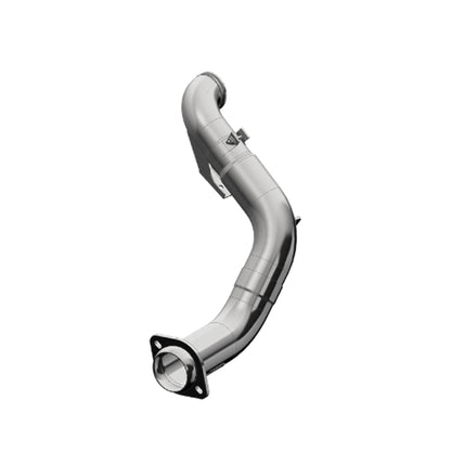 Fits 15-16 Ford F-350 Super Duty 4" Turbo Down Pipe; T409-EO # D-763-1-FS9CA460 - Tailpipe Car Part People