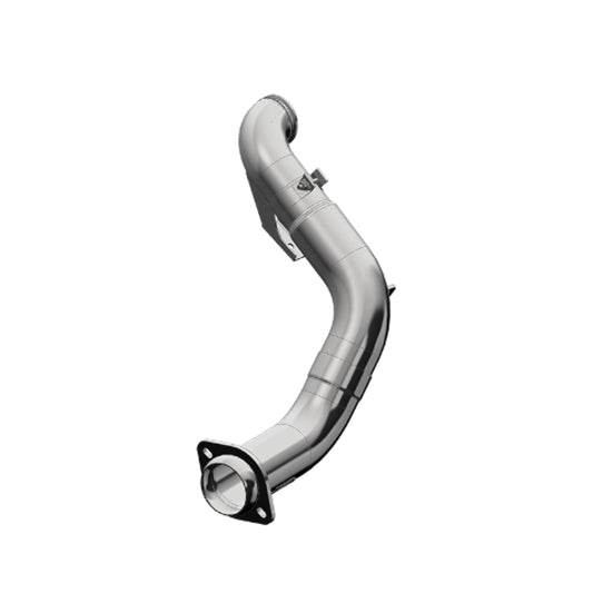 Fits 15-16 Ford F-350 Super Duty 4" Turbo Down Pipe; T409-EO # D-763-1-FS9CA460 - Tailpipe Car Part People