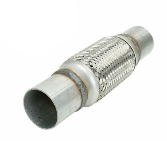 2 x 10 Flex Pipes Blank Interbraided Ends