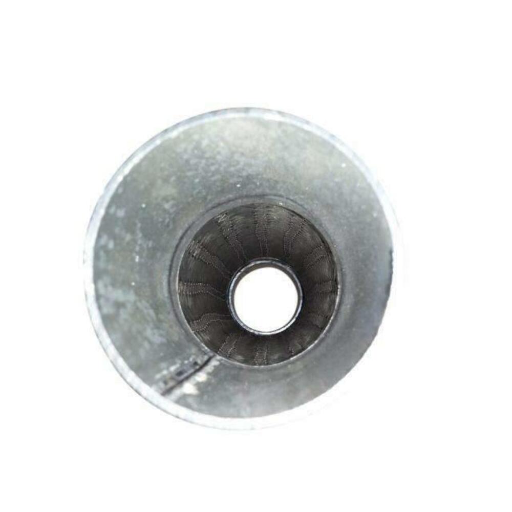 Exhaust Flex Pipe Stainless Steel Braided 2.25 x 8 w Ends 10 Clamp or Weld
