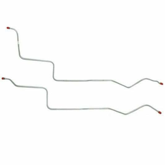Fine Lines FTC7004SS - Transmission Cooler Lines Turbo-Hydra 350/400 for 70-74 Pontiac Firebird - Transmission Lines Car Part People