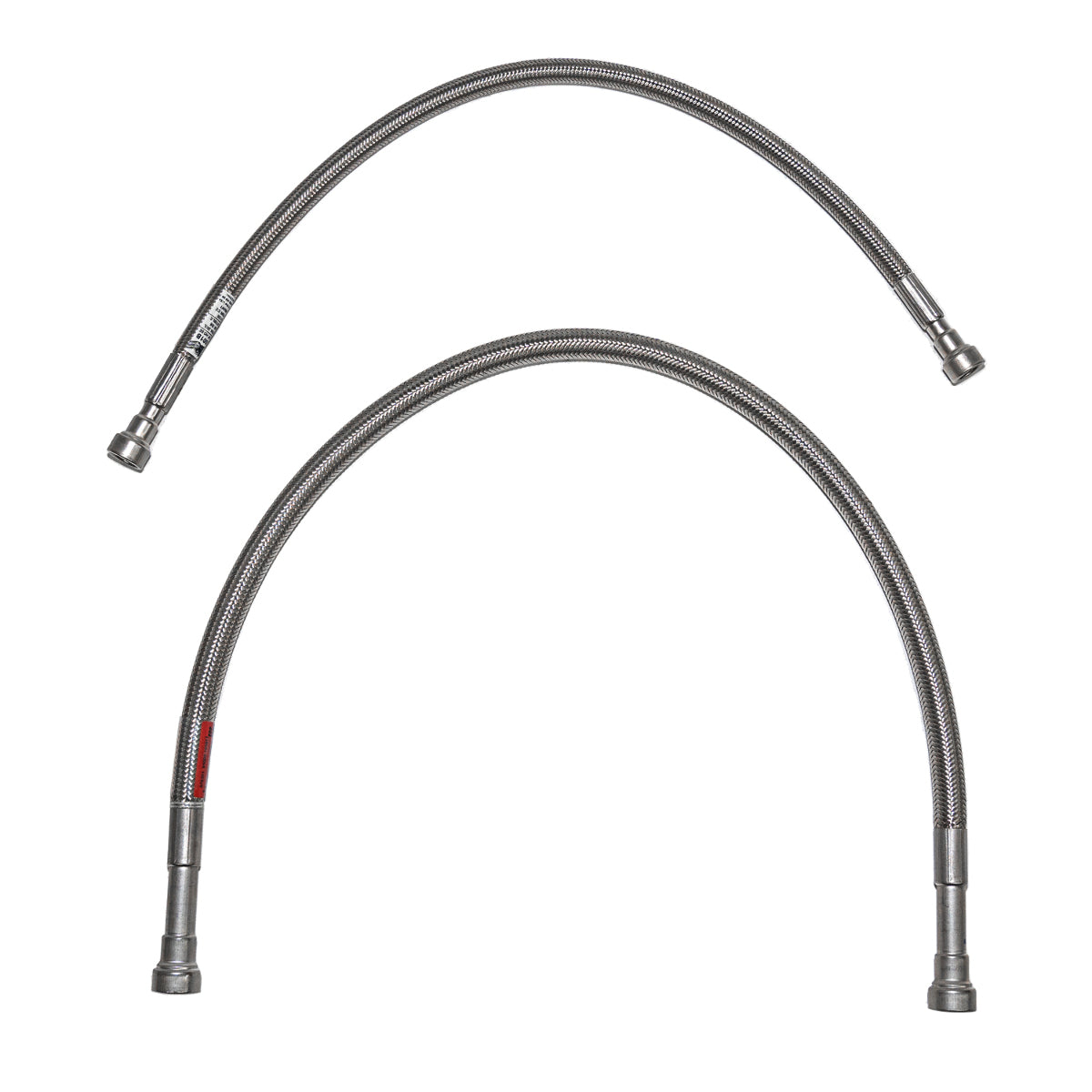Fuel Tank Hoses For GMC Sierra 2500HD 01-10 6.6L Duramax Pair Stainless-FTH0001 - Quick Fix Fuel Lines Car Part People