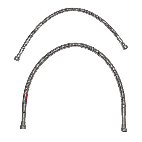 Fuel Tank Hoses For GMC Sierra 2500HD 01-10 6.6L Duramax Pair Stainless FTH0001-CP