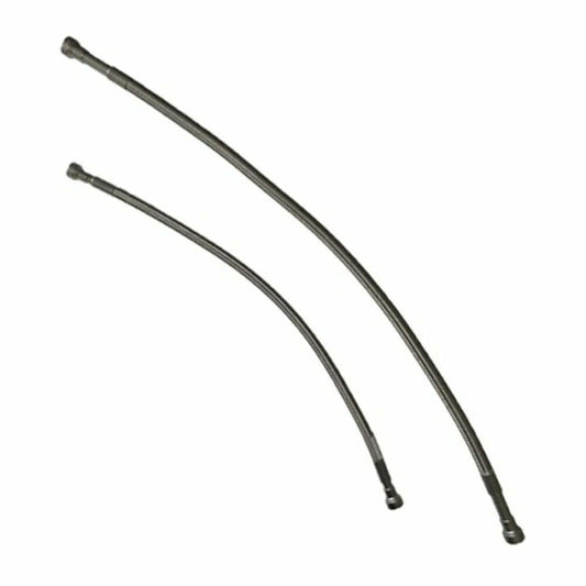 Fuel Tank Hoses For GMC Sierra 2500HD 01-10 6.6L Duramax Pair Stainless FTH0001-CP