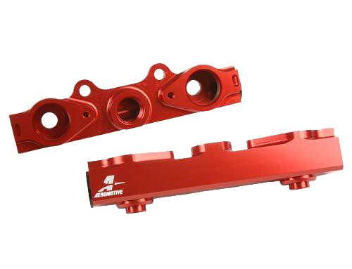 Fuel Injection Fuel Rail EFI Fuel Rail Vehicle Specific Fit Aeromotive 14112-BGPL