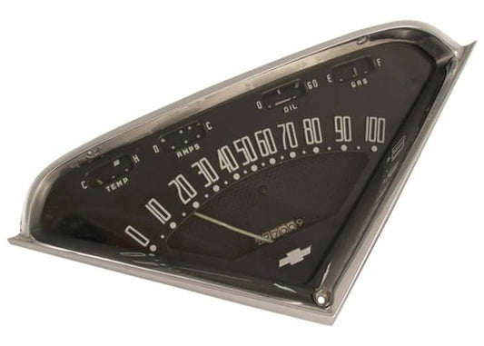Fits 1959 Chevrolet 3B; Complete Gauge Assembly GCA5900