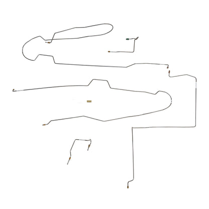 1999-2003 Ford Windstar Intermediate Brake Line Kit Rear Drum Brakes - GIN0144OM - Intermediate Lines Car Part People