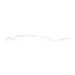 1963-64 Ford Galaxie Intermediate Brake Line Stainless - GIN6301SS