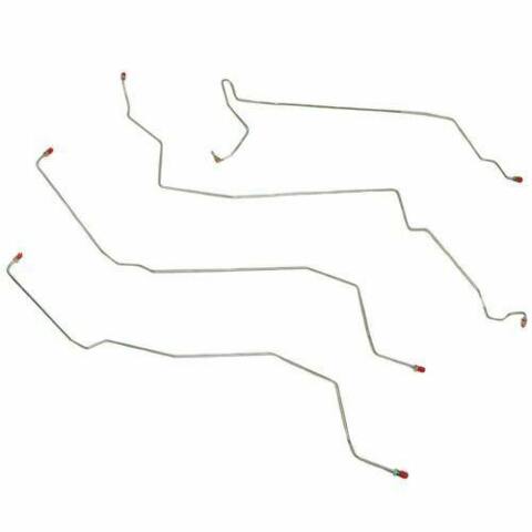 1999-03 Ford Windstar Front Brake Line Kit Rear Drum Brakes Steel GKT0101OM