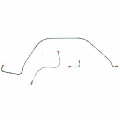 1955-56 Ford Fairlane Front Brake Line Kit Stainless - GKT5501SS - Front Lines Car Part People
