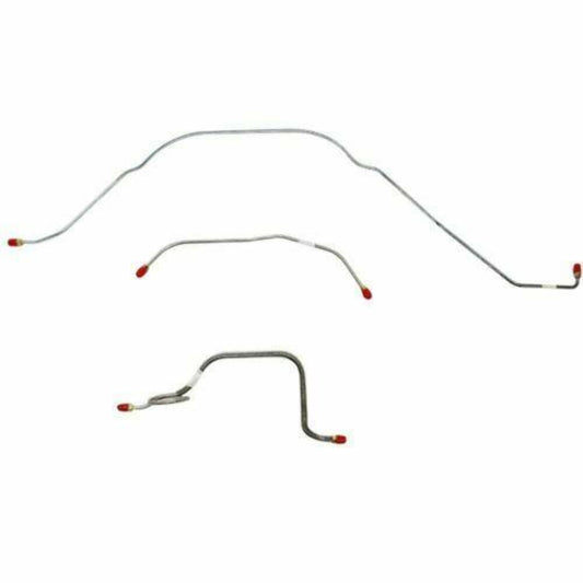 1960 Ford Galaxie Front Brake Line Kit Steel - GKT6001OM - Front Lines Car Part People
