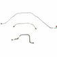 1960 Ford Galaxie Front Brake Line Kit Steel - GKT6001OM