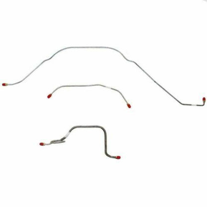 1961-62 Ford Galaxie Front Brake Line Kit Standard Brakes - GKT6101OM - Front Lines Car Part People