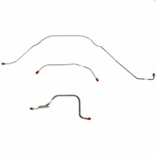 1961-62 Ford Galaxie Front Brake Line Kit Standard Brakes - GKT6101SS - Front Lines Car Part People