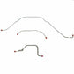 1961-62 Ford Galaxie Front Brake Line Kit Standard Brakes - GKT6101SS