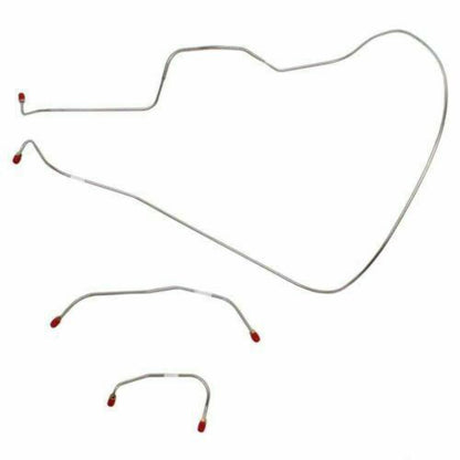 1961-62 Ford Galaxie Front Brake Line Kit Hi-Performance 3 Piece Set GKT6102OM - Front Lines Car Part People