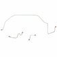 1965 Ford Galaxie Front Brake Line Kit Standard Brakes Stainless - GKT6501SS