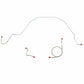 1966 Ford Galaxie Front Brake Line Kit with Standard Brakes Stainless GKT6601SS