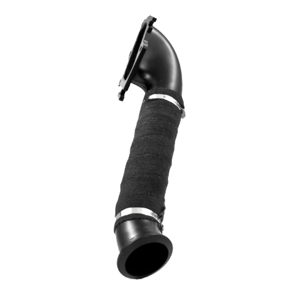 Fits 2003-2004 Chevrolet Silverado 2500 HD 3in. Turbo Down Pipe - GM8425 - Tailpipe Car Part People