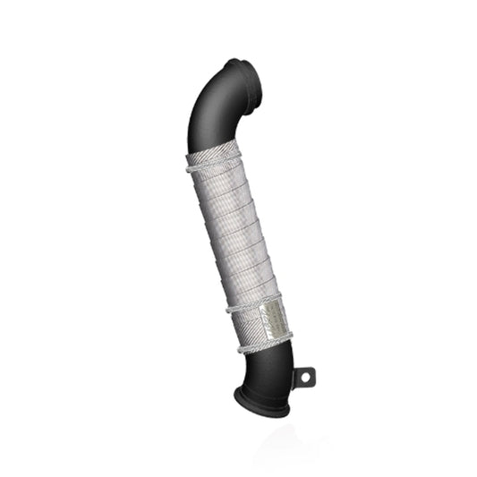 Fits 2007-09 Chevrolet Silverado 3500 HD 3" Down Pipe-Carb EO # D-763-GMCA424 - Tailpipe Car Part People