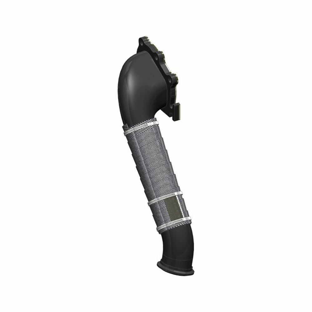 Fits 03-04 Chevrolet Silverado 2500 HD 3" Turbo Down Pipe-Carb EO #D-763-GMCA425 - Tailpipe Car Part People