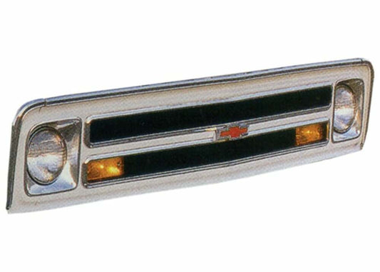 1967-1968 Chevrolet C10 Grille Molding Aluminum GMD6768