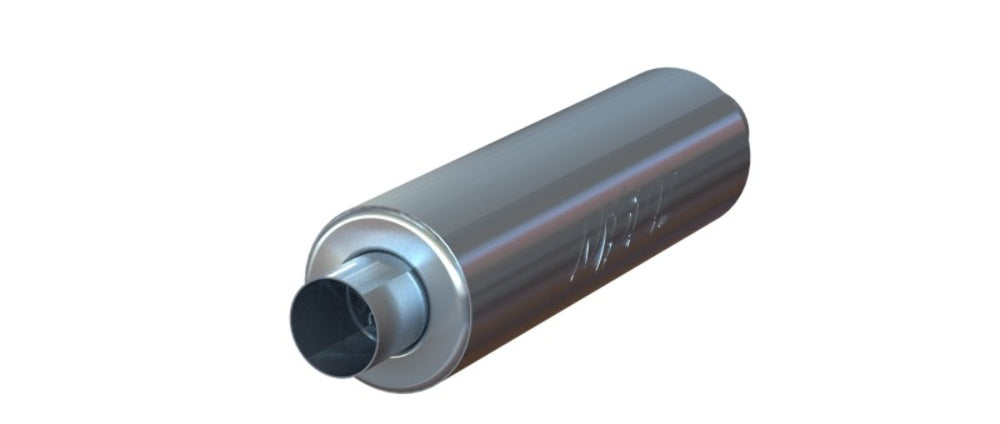 3in. ID inlet/outlet; 26in. Single Chambered Muffler; AL - GP122106 - Performance Mufflers Car Part People