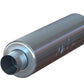 3in. ID inlet/outlet; 26in. Single Chambered Muffler; AL - GP122106