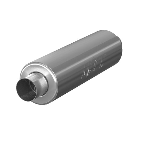 3in. ID inlet/outlet; 26in. Single Chambered Muffler; AL - GP122106 - Performance Mufflers Car Part People