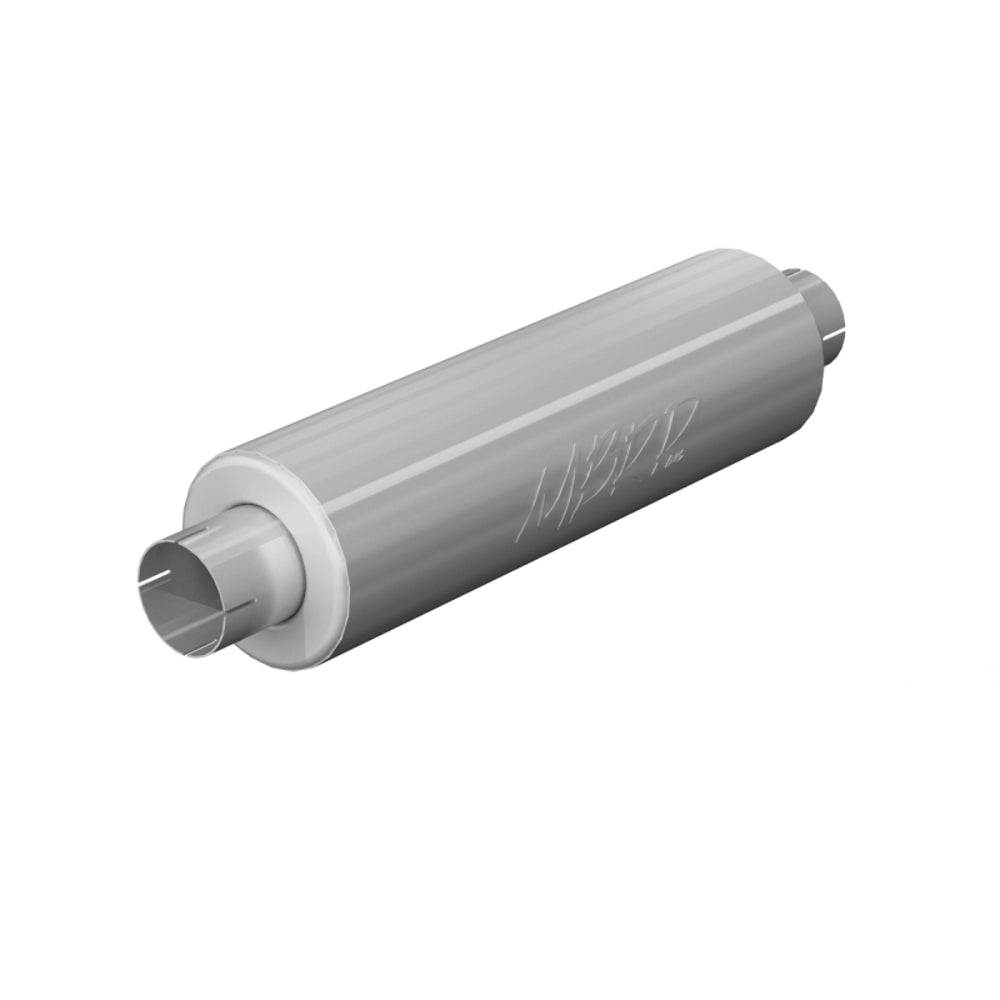 3in. ID inlet/outlet; 26in. Single Muffler; Mild Tone; T409 - GP190809 - Performance Mufflers Car Part People