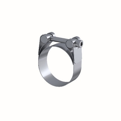 MBRP Exhaust 2in. Barrel Band Clamp-Stainless GP20200 - Performance Mufflers Car Part People