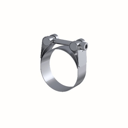 MBRP Exhaust 2in. Barrel Band Clamp-Stainless GP20200 - Performance Mufflers Car Part People