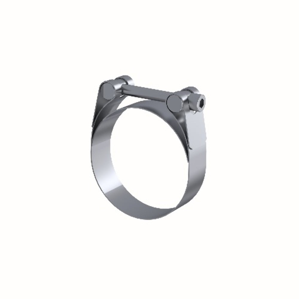 MBRP Exhaust 2.5in. Barrel Band Clamp-Stainless GP20250 - Performance Mufflers Car Part People