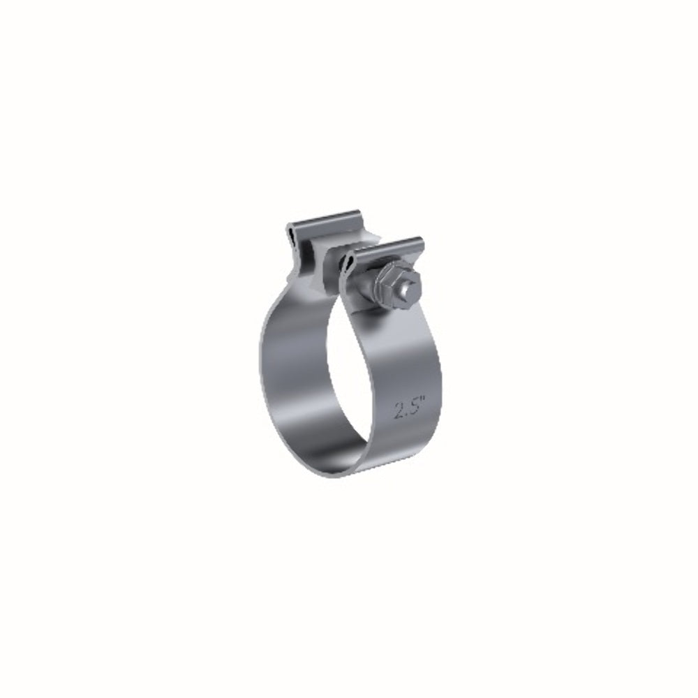 2.5in. Band Clamp-Stainless - GP25ACS - Hangers, Clamps, and Flanges Car Part People