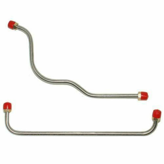 1961-64 Ford Galaxie Pump to Carburetor Fuel Line Stainless - GPC6101SS - Pre-Bent Fuel Lines Car Part People