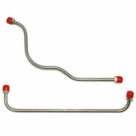1961-64 Ford Galaxie Pump to Carburetor Fuel Line Stainless - GPC6101SS