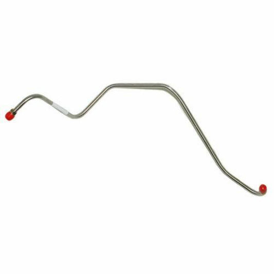 1964 Ford Fairlane Pump to Carburetor Fuel Line 4 BBL w/ A/C 1 Piece - GPC6401SS - Pre-Bent Fuel Lines Car Part People