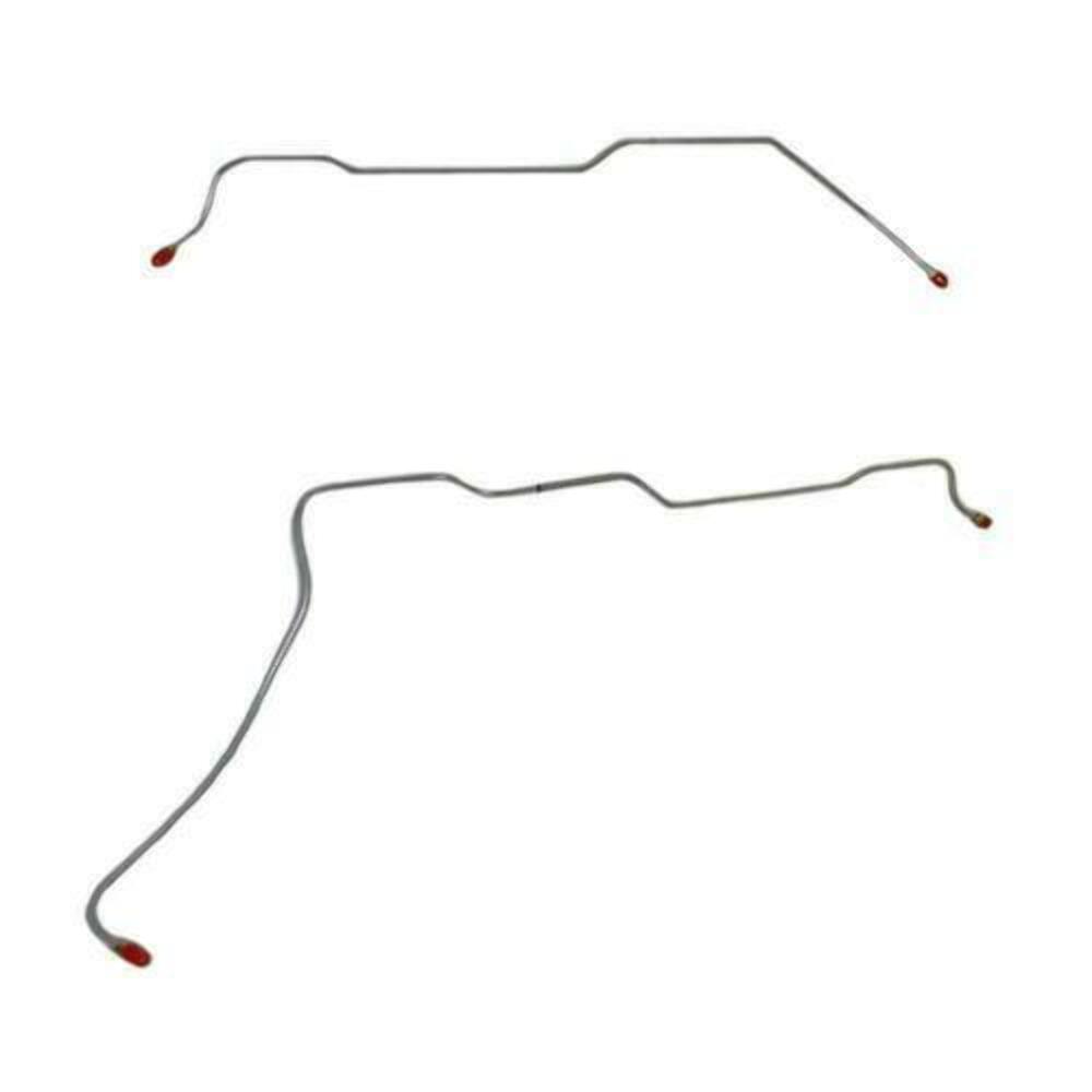1965 Ford Galaxie Rear Axle Lines 2 Set Stainless - GRA6501SS - Rear Lines Car Part People