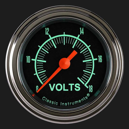 G/Stock 2 1/8" Voltage Gauge GS130SLF