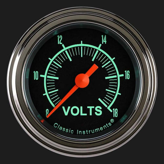 G/Stock 2 1/8" Voltage Gauge GS130SLF