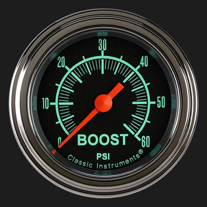 G/Stock 2 1/8" Boost Gauge, 60 psi GS143SLF