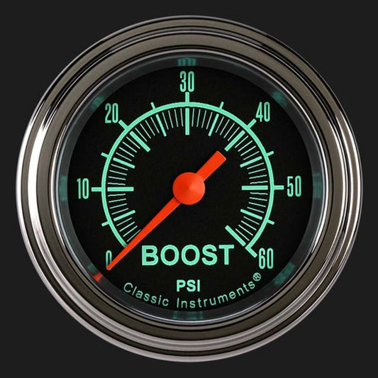 G/Stock 2 1/8" Boost Gauge, 60 psi GS143SLF
