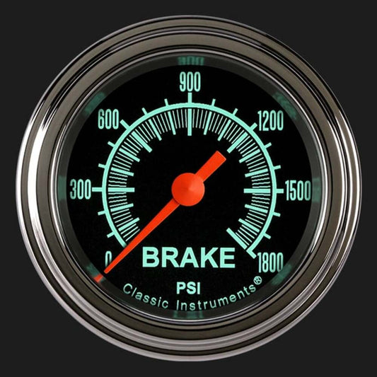 G/Stock 2 1/8" Brake Pressure Gauge GS167SLF