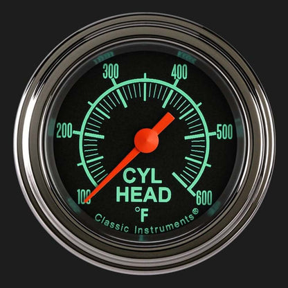 G/Stock 2 1/8" Cylinder Head Temp. Gauge GS197SLF