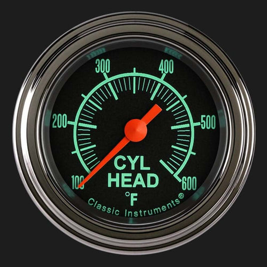 G/Stock 2 1/8" Cylinder Head Temp. Gauge GS197SLF