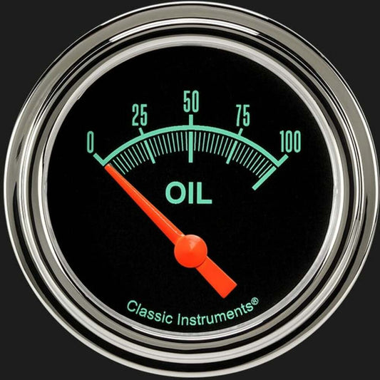 G/Stock 2 5/8" Oil Pressure Gauge GS281SLF