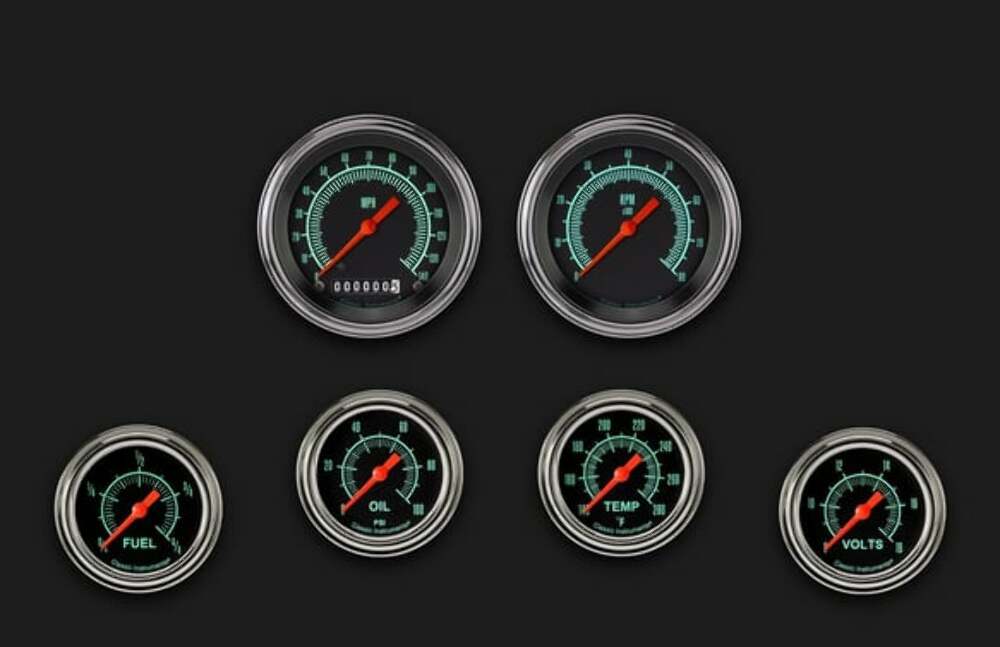 G/Stock Six Gauge Set 301 GS301SLF