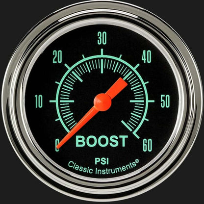 G/Stock 2 5/8" Boost Gauge, 60 psi GS343SLF