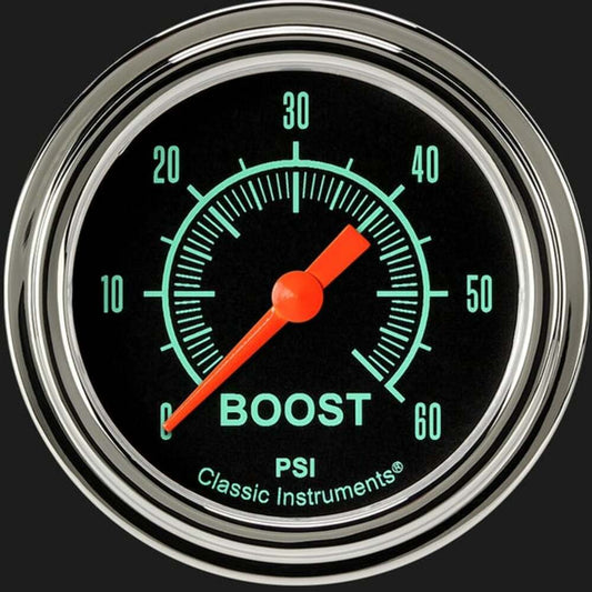 G/Stock 2 5/8" Boost Gauge, 60 psi GS343SLF