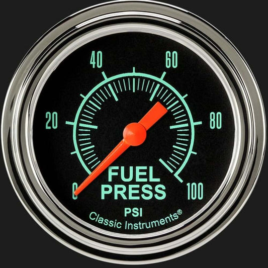 G/Stock 2 5/8" Fuel Pressure Gauge, 100 psi GS346SLF